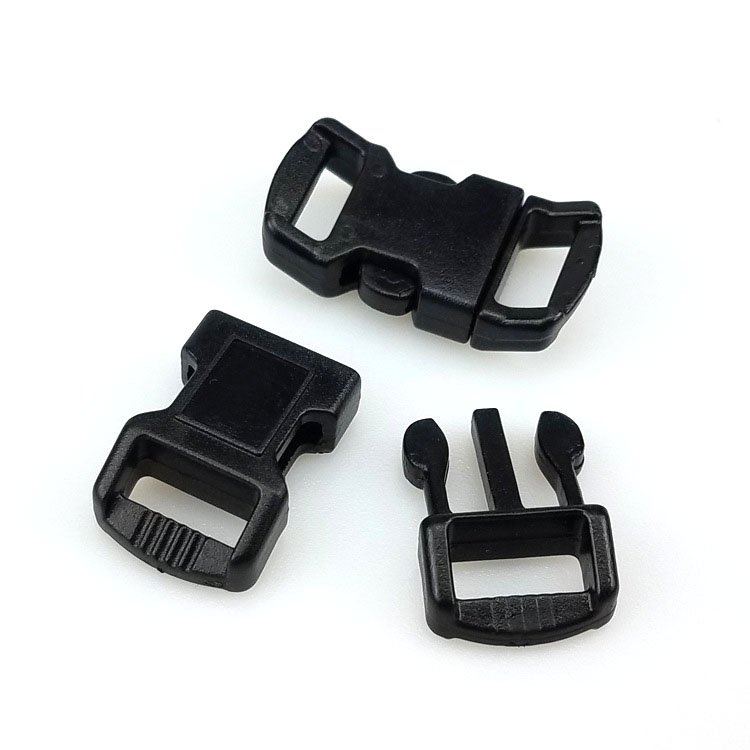 POM 10MM Pet collar quick adjustable plastic buckle