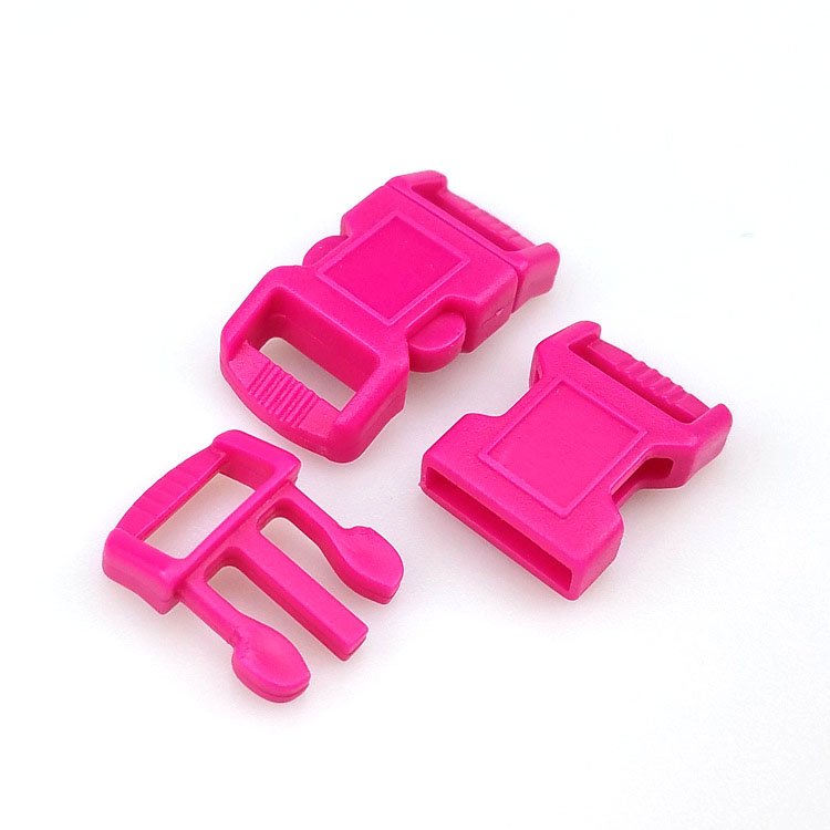 POM 10MM Pet collar quick adjustable plastic buckle