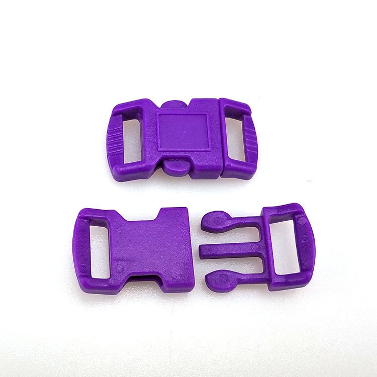POM 10MM Pet collar quick adjustable plastic buckle