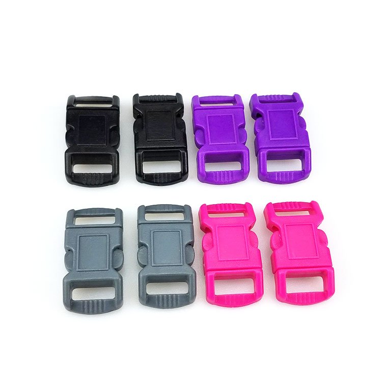 POM 10MM Pet collar quick adjustable plastic buckle