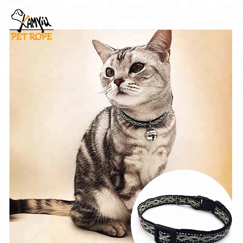 new pet product 2018 pet neck collar cat collar pet collar with bell