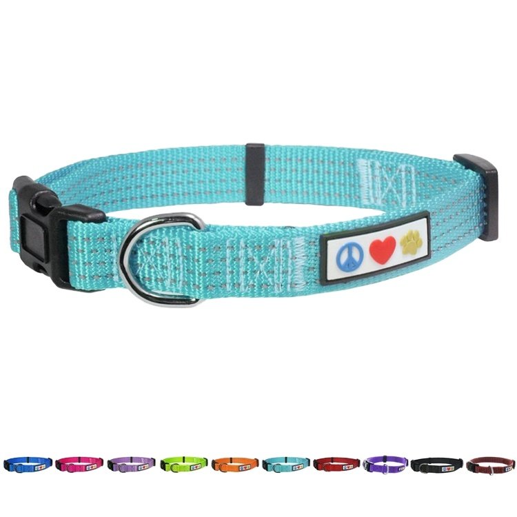 Best selling slide letter dog collar pet collar