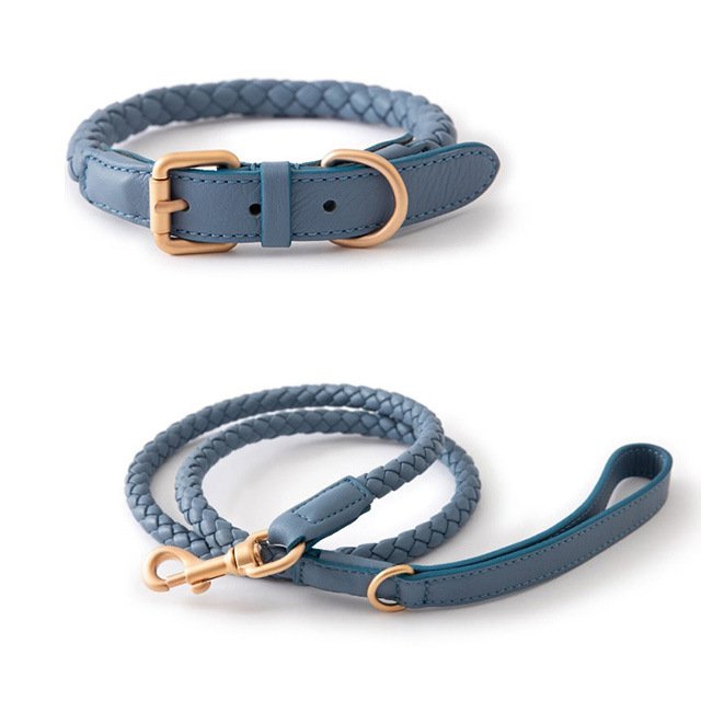 Hot sale luxury Pet Dog Collar and Leash set