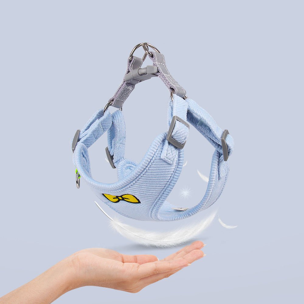 Drop Shipping Dog Cat Harness Reflective Vest Pet Chest Strap Leash Harness Set