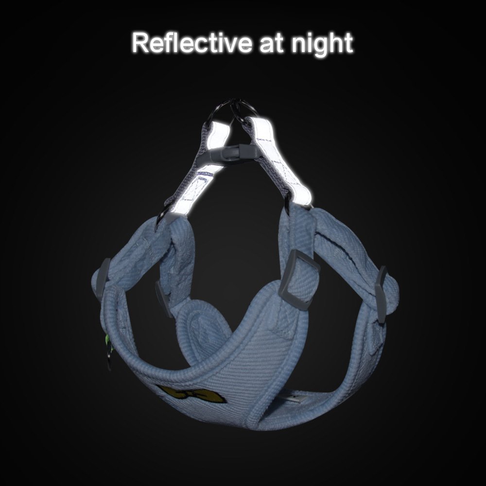 Drop Shipping Dog Cat Harness Reflective Vest Pet Chest Strap Leash Harness Set