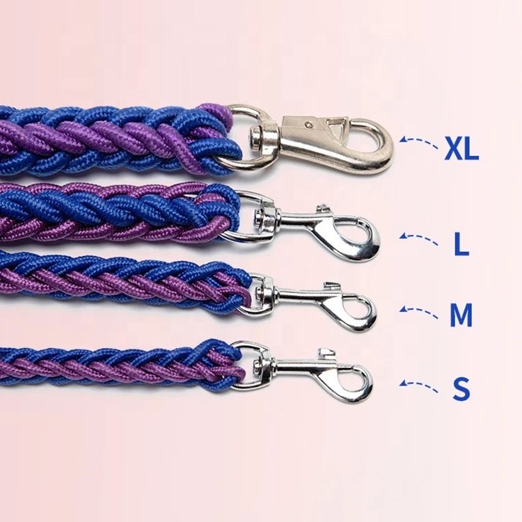 Factory Direct Pet Leash And Collar Pet Leash Nylon Walking Dog Leash