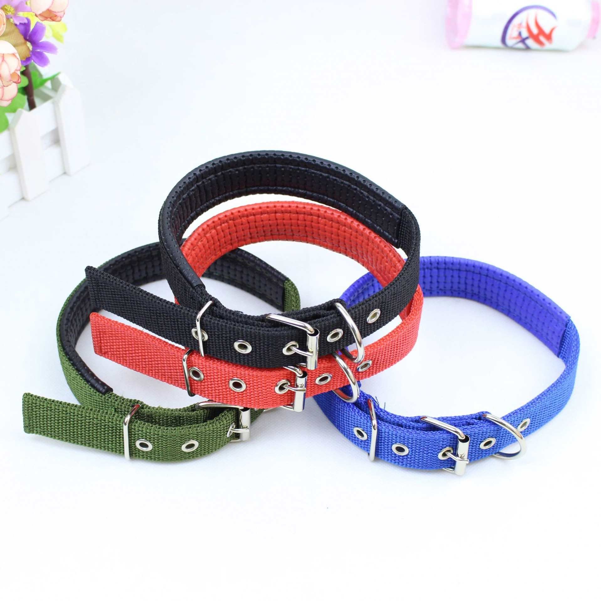 Dog Pets Collars Adjustable Polyester Pet Dog Cat Necklace Pet Supplies