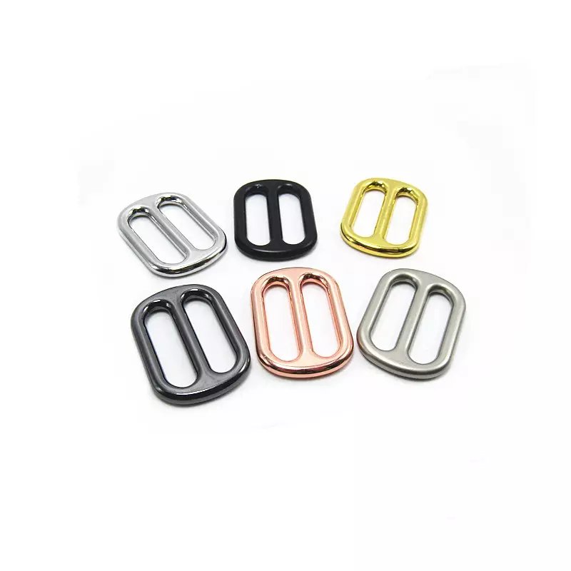 Personalized Pet Dog Harness metal snap hook D ring rose gold metal buckle for the dog collar hardware set