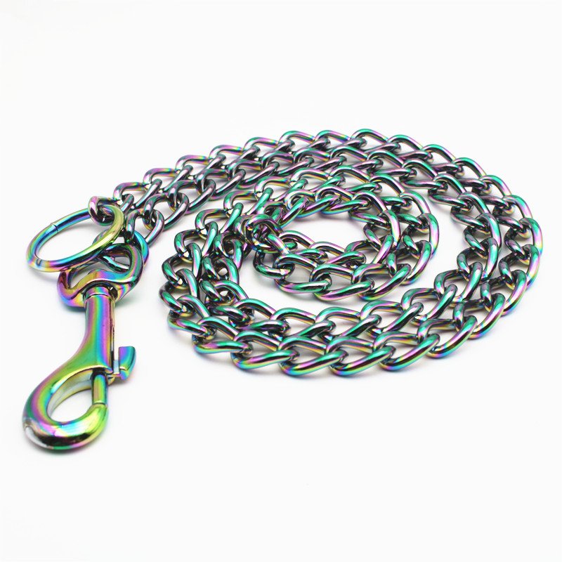 Personalized Pet Dog Harness metal snap hook D ring rose gold metal buckle for the dog collar hardware set