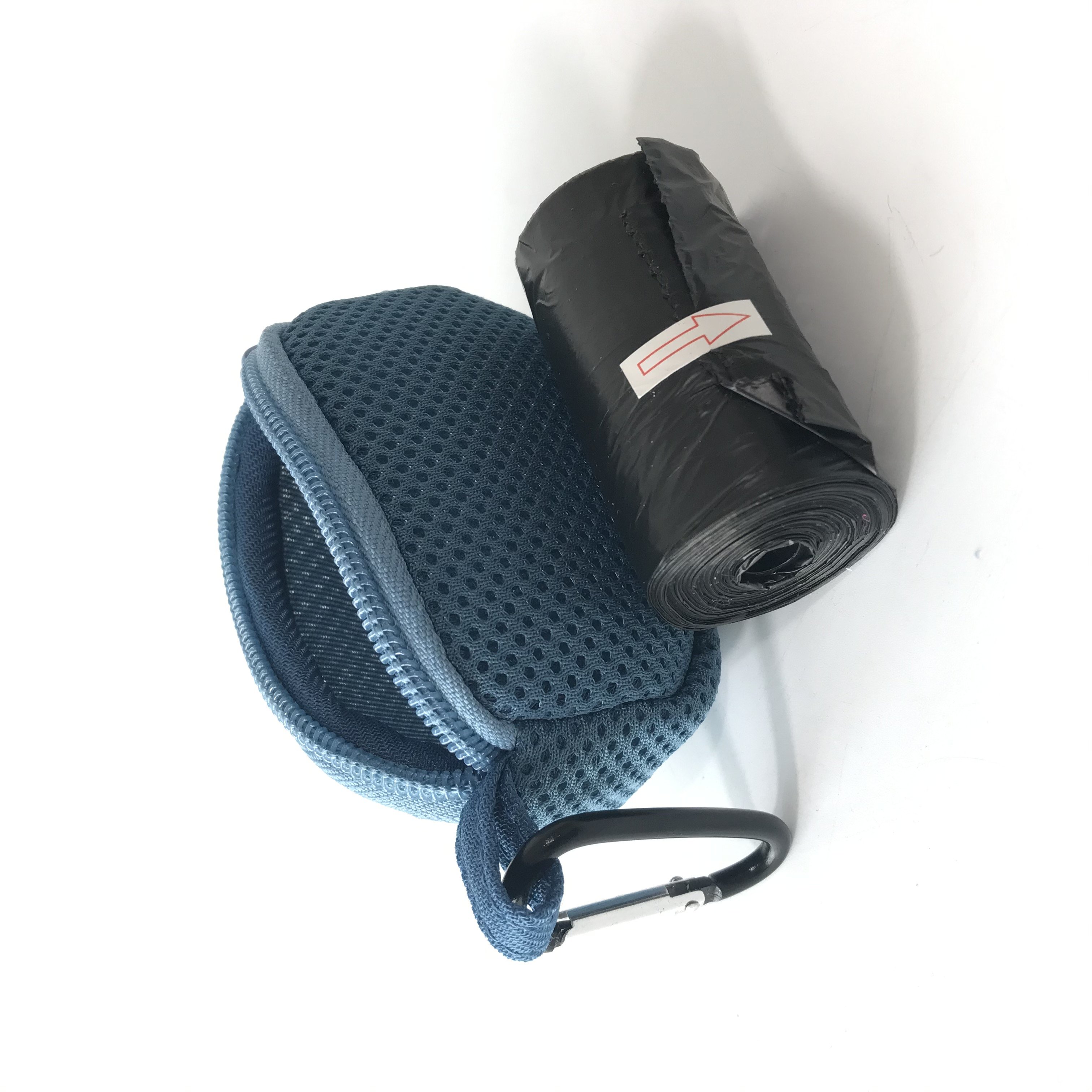 2024 Eco-friendly custom design air mesh pet dog poop bag holder biodegradable dog Poop bag pet dog waste bags
