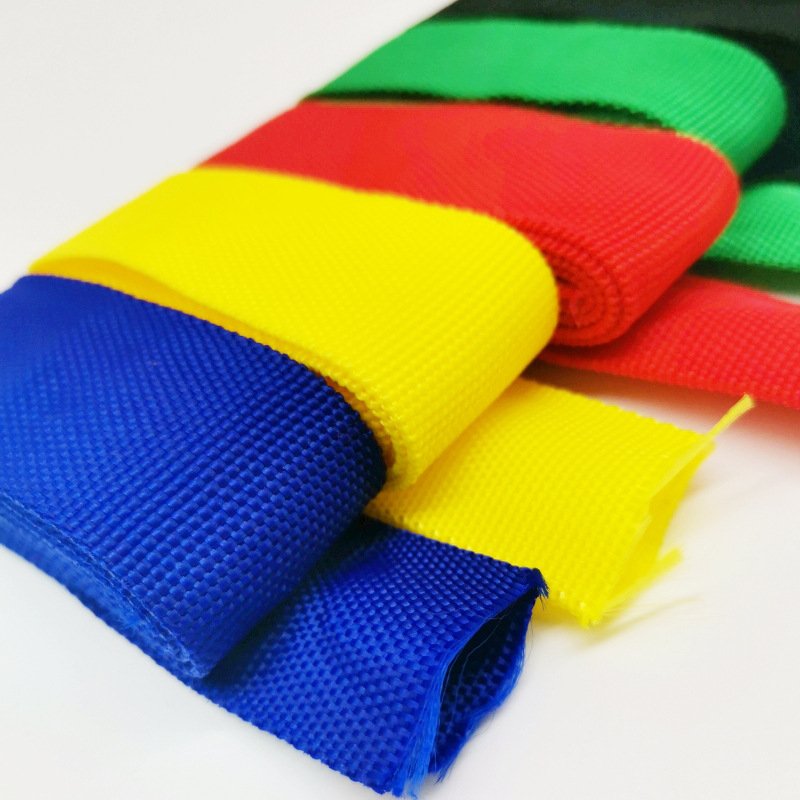 Custom 25mm Polyester Nylon Tubular Hollow Webbing for Dog Leash Collar