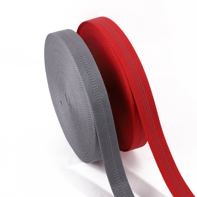 Custom 25mm Polyester Nylon Tubular Hollow Webbing for Dog Leash Collar