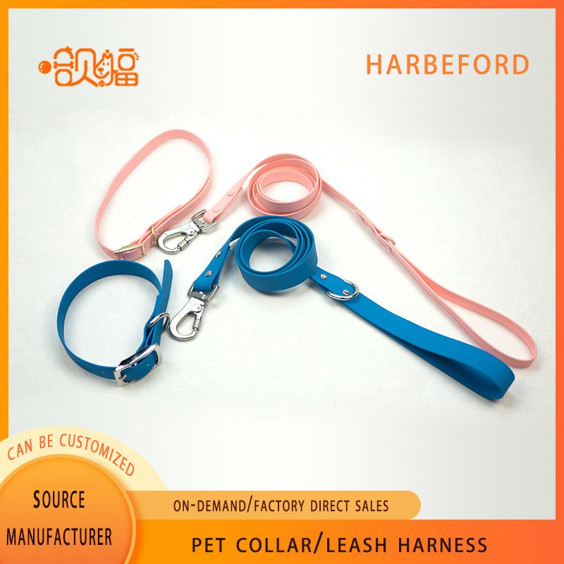 Pet dog collar custom logo PVC material zinc alloy waterproof lightweight comfortable pet products Pet collar
