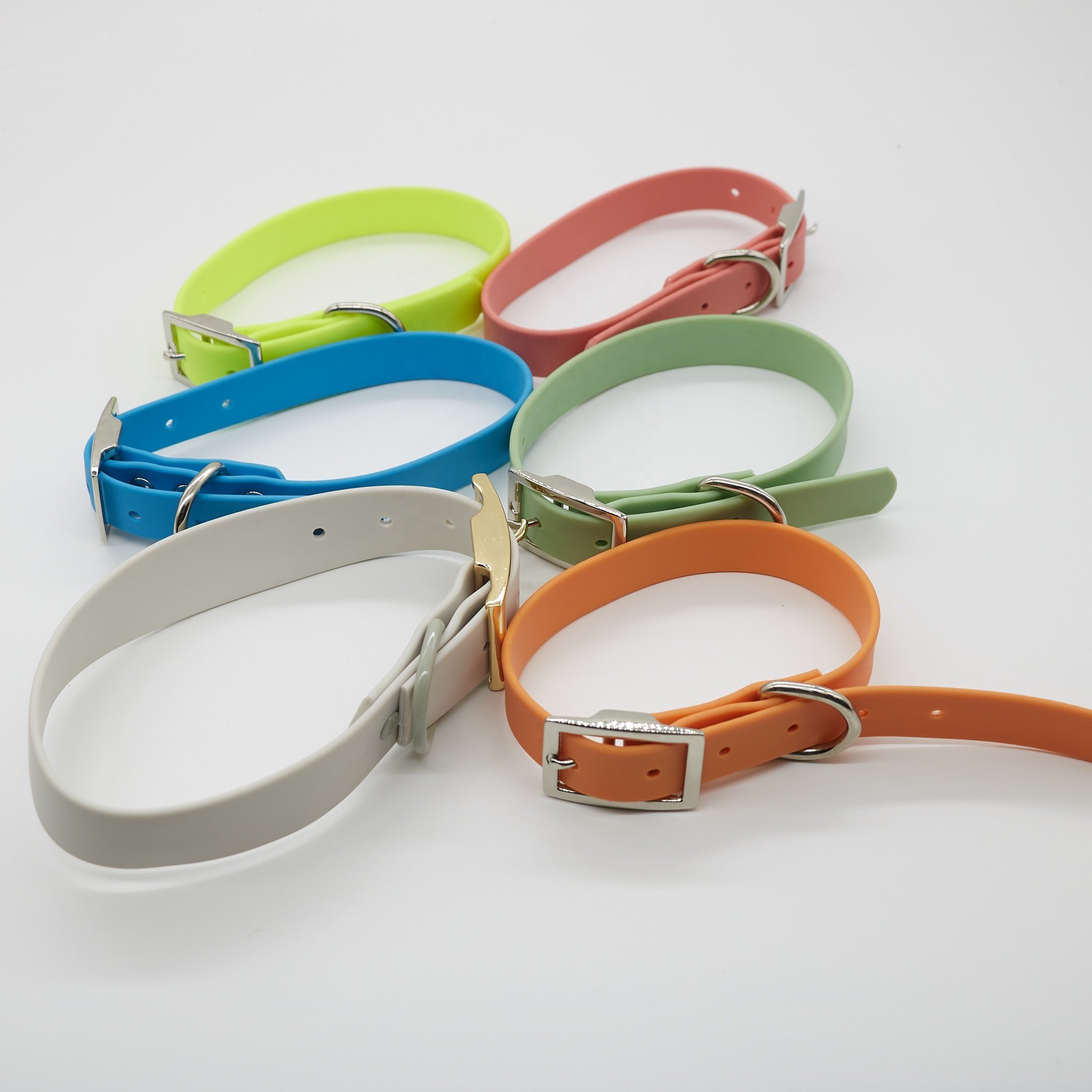 Customize TPU/PVC Coating Webbing Pet Dog and Cat Leash and Collar Customize Color Size Dog Leash with Logo