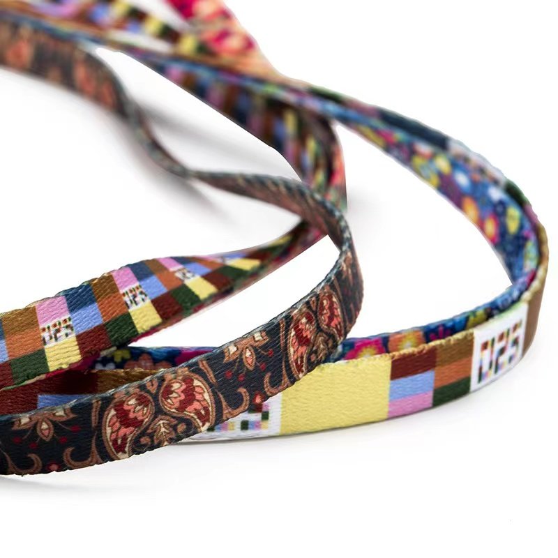 Good Quality Colorful Sublimation Printing Polyester Webbing Strap for Pet Collar and Leash