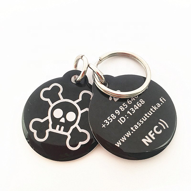 Cheap Metal Stainless Iron PVC Print Custom Logo Unique ID Tag QR Code Dog Collars Pet Tag Pet Products