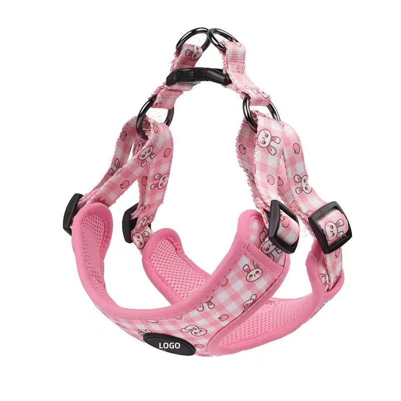 The new Oxford Waterproof pet Supplies Mesh breathable dog leash and padded back set