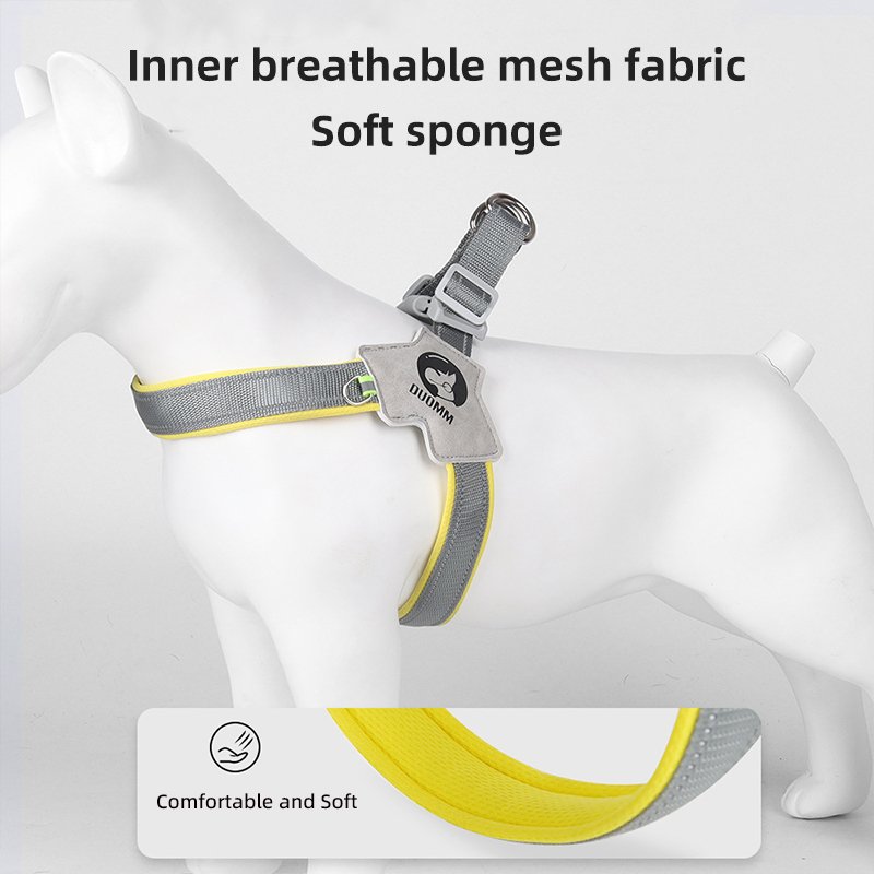 New Dog Breast Strap Saddle Pet Breast Strap Breathable Reflective Dog Strap Pet Leash Rope wholesale