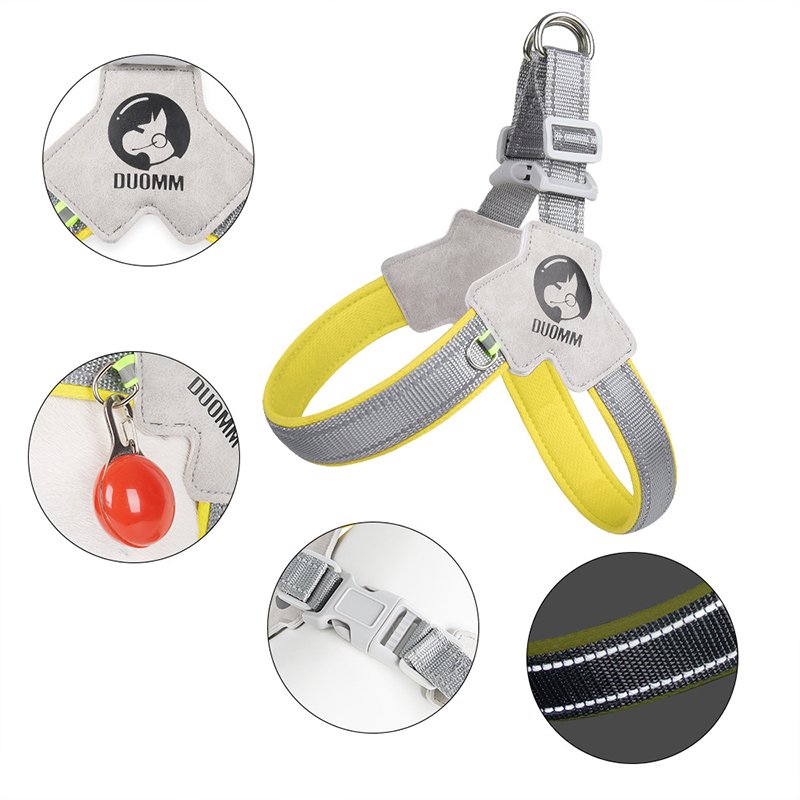 New Dog Breast Strap Saddle Pet Breast Strap Breathable Reflective Dog Strap Pet Leash Rope wholesale