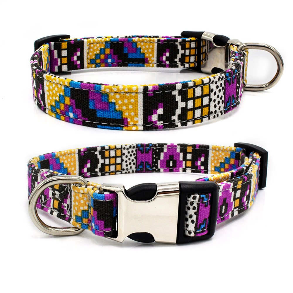 Soft Adjustable Fashion Design Pet Collar For Small Medium Pets Cat Dog Collar Pet Lead