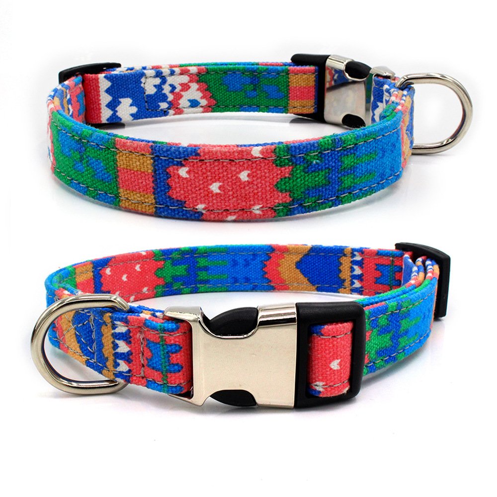 Soft Adjustable Fashion Design Pet Collar For Small Medium Pets Cat Dog Collar Pet Lead