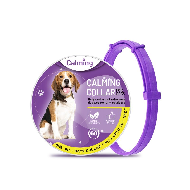 pet products calming collar for dog and cat to clam pet down