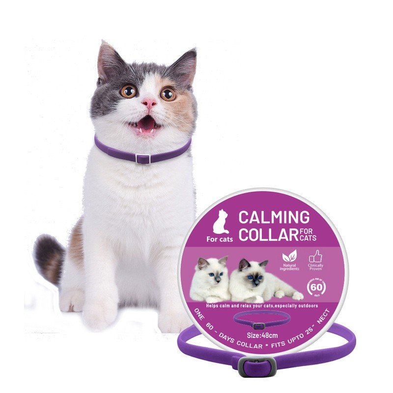 pet products calming collar for dog and cat to clam pet down