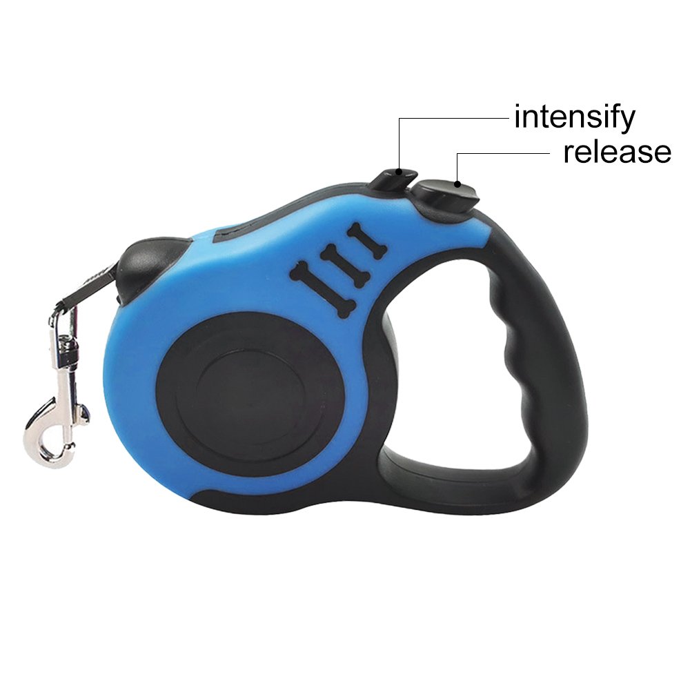 Automatic Retractable 3m/5 Dog Leash Leather Dog Leash And Collar Pet Leash And Harness Set For Lead Extension