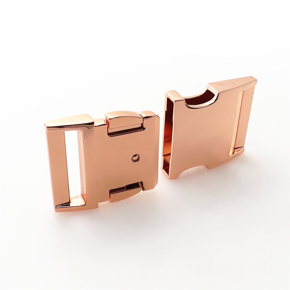 Hebilla de Liberacion lateral Manufacturer Metal Pet Accessory Wholesale Side Release Buckle For Dog Leash And Backpack