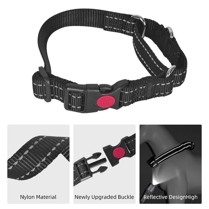 Dog collar reflective dog collar custom dog collar leather