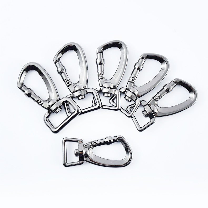 Zinc Alloy Dog Collar Swivel Snap Hook Buckle Metal Carabiner For Pet Swivel Dog Leash Carabiner Hook