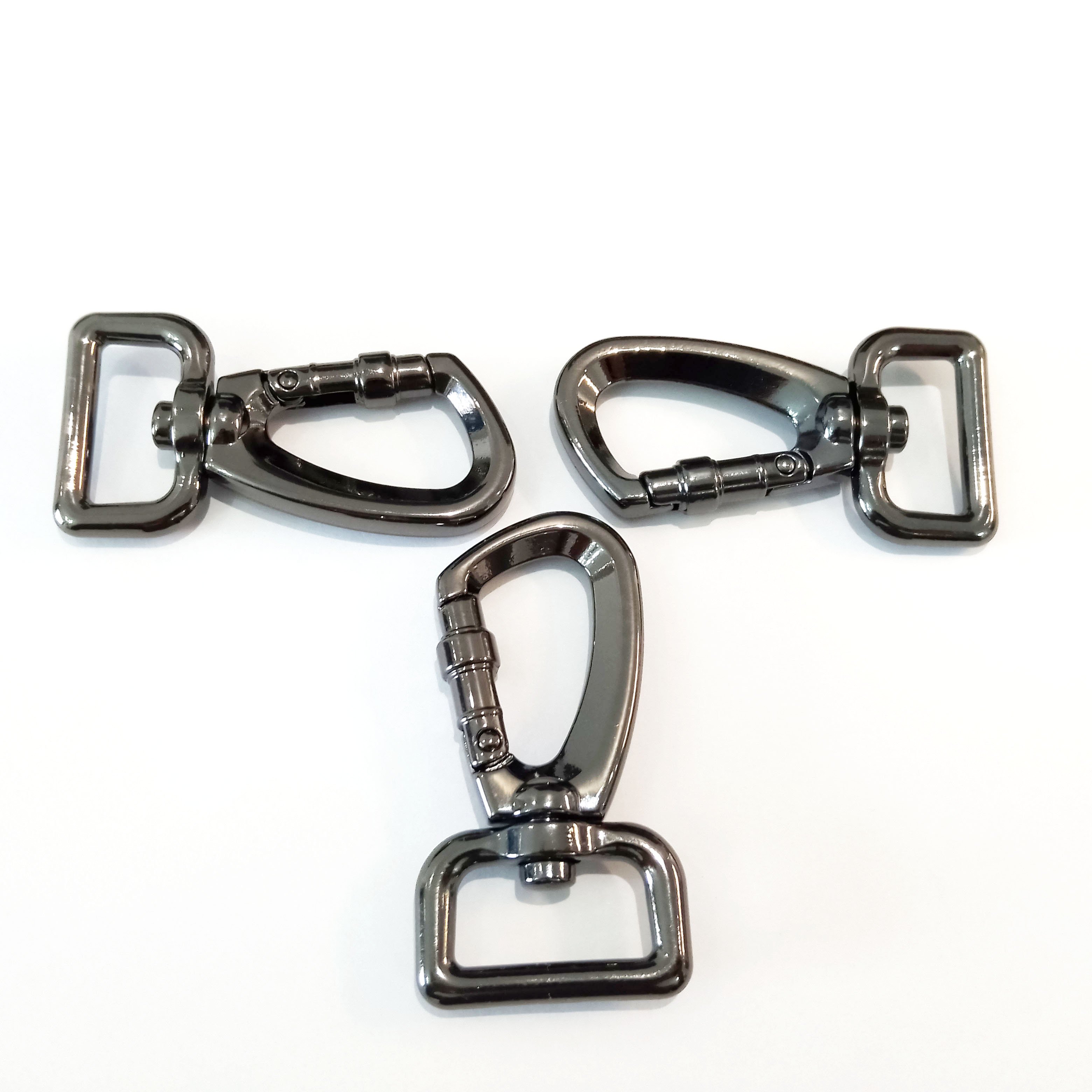 Zinc Alloy Dog Collar Swivel Snap Hook Buckle Metal Carabiner For Pet Swivel Dog Leash Carabiner Hook