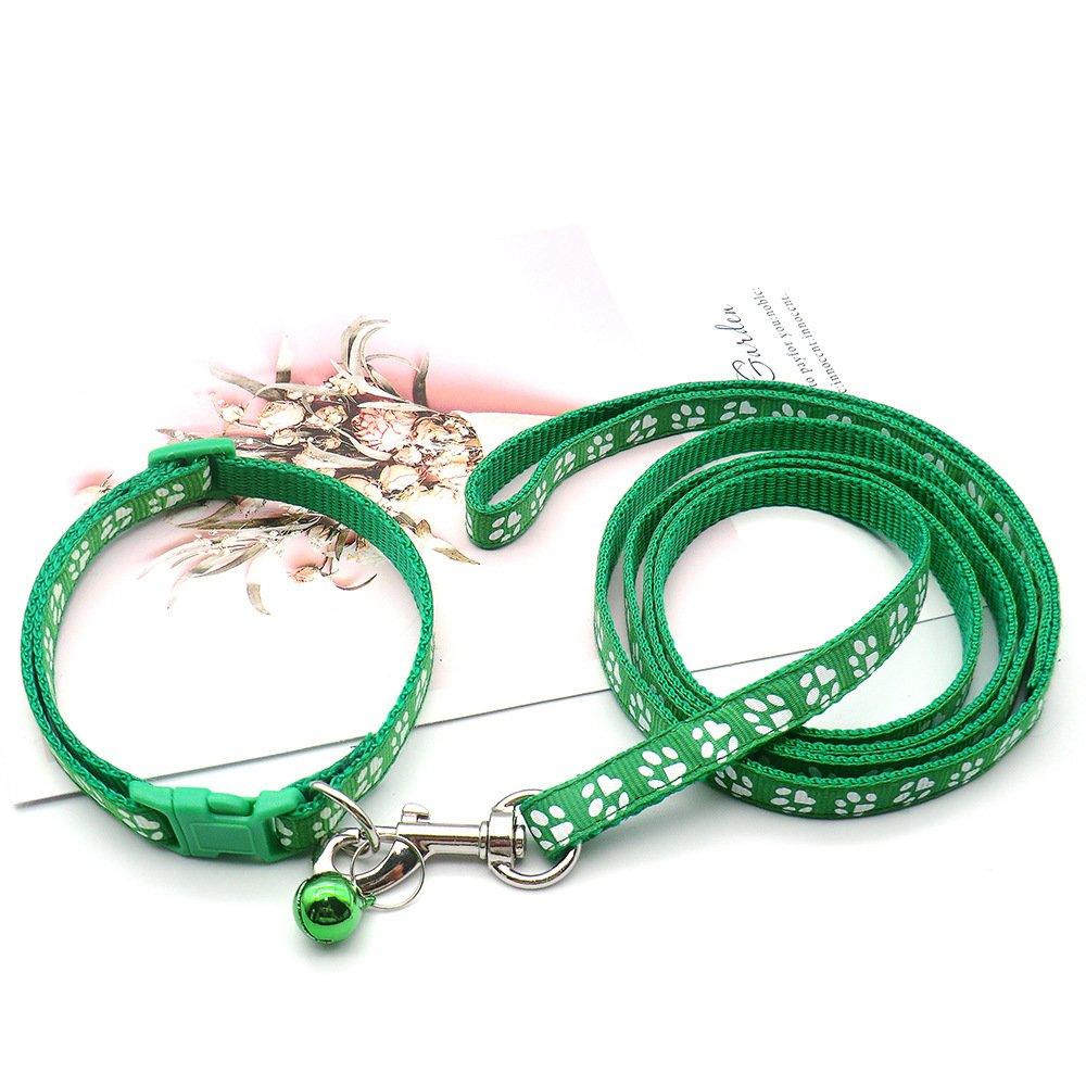 Cheap Wholesale Pet Collar And Leash Set Cute Puppy Collar Walking Dog Collar Leash Set