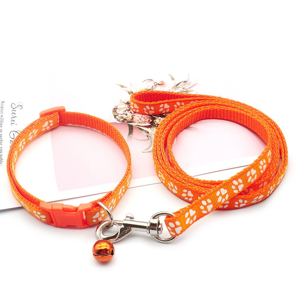Cheap Wholesale Pet Collar And Leash Set Cute Puppy Collar Walking Dog Collar Leash Set