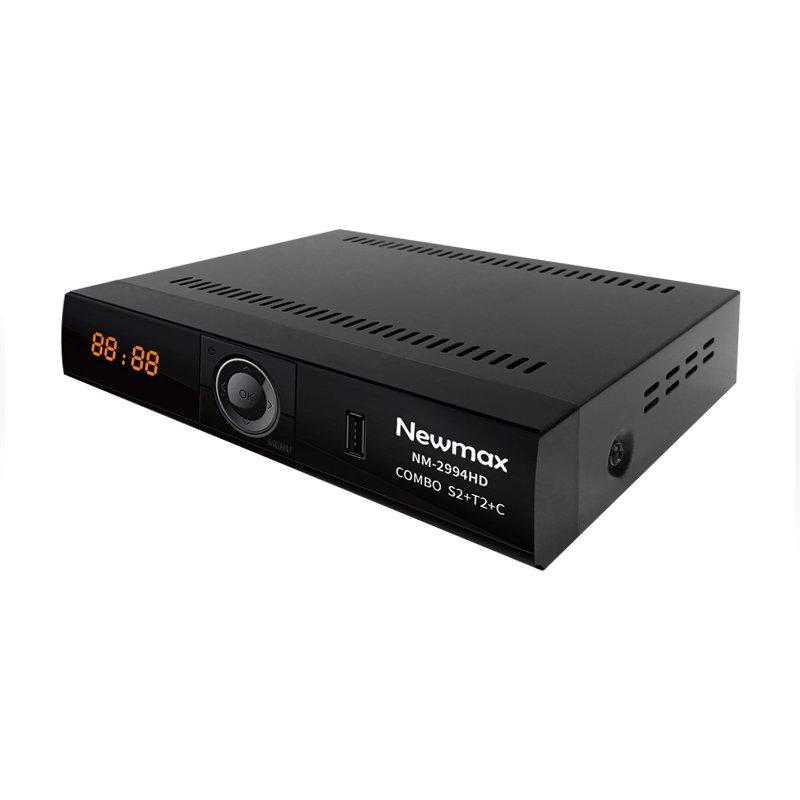 NEWMAX NM-2994HD New arrival dvb s2 h.265/hevc sunplus 2507l set top box satellite receiver