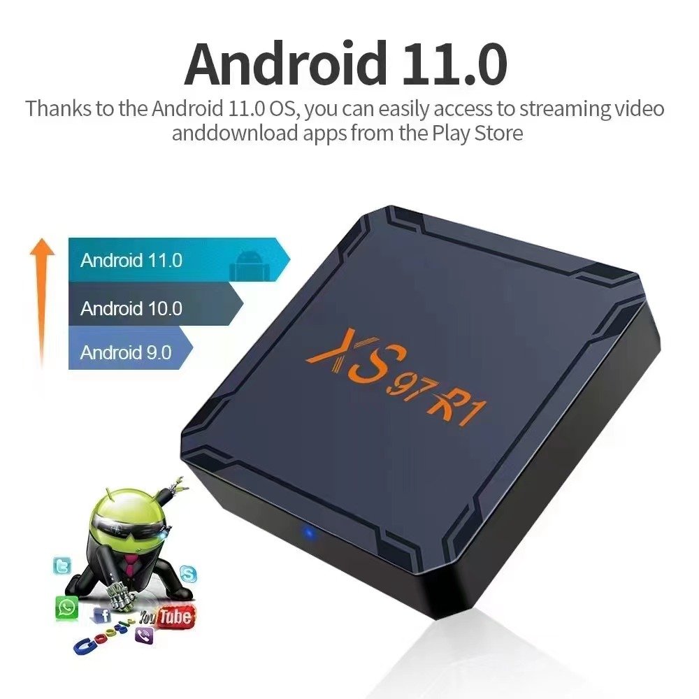 Set top TV box stick dongle Smart HD network player tv stick 5GWIFI dual band and voice remote control tv stick
