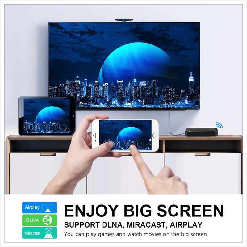 Set-top boxes X96Q Pro Tv Box Android 10.0 4K 3D Smart IPTV Box 2gb Ram 16gb Rom