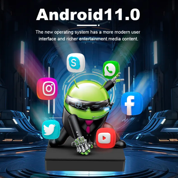 Smart 4K digital converter internet tv iptv android set top box MEGA 4K Playback Android TV Box