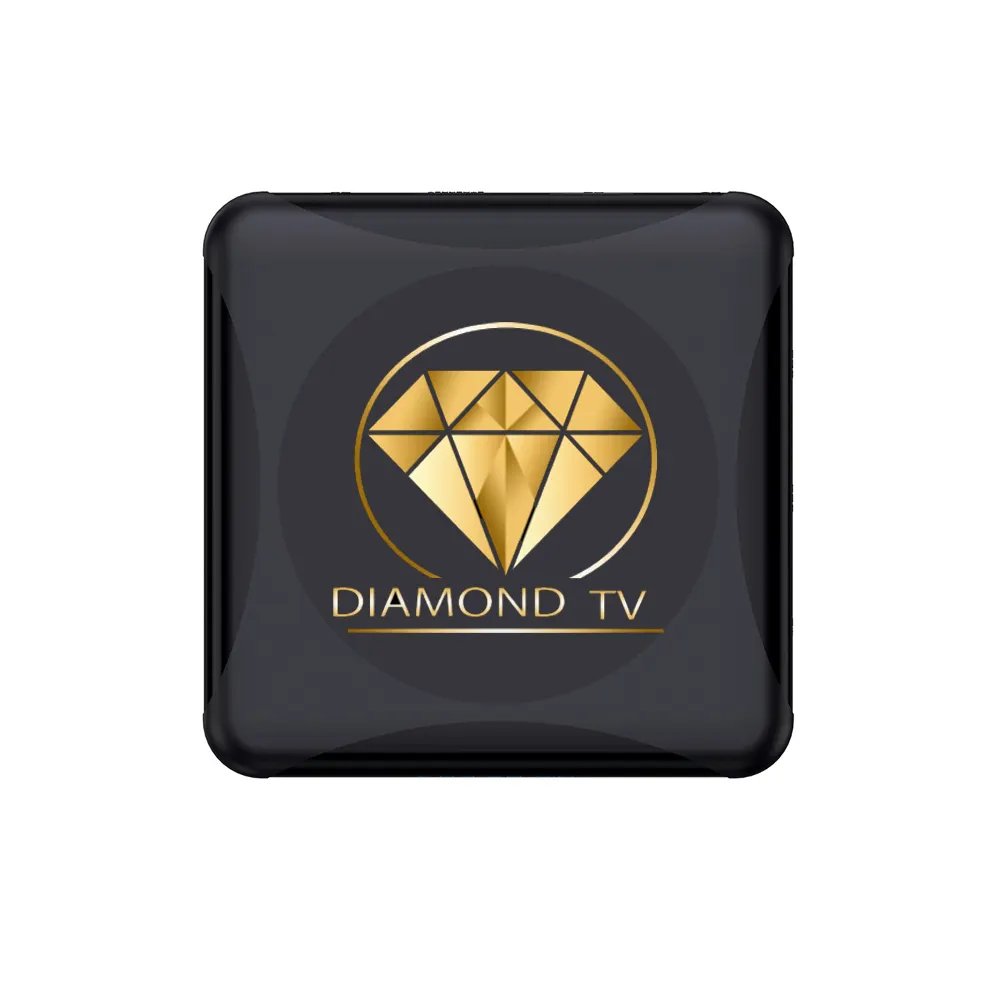 T Best 4K Diamond Android TV Box for Netherlands German Turkish Belgium USA UK For Set Top Box Support 12 months warranty