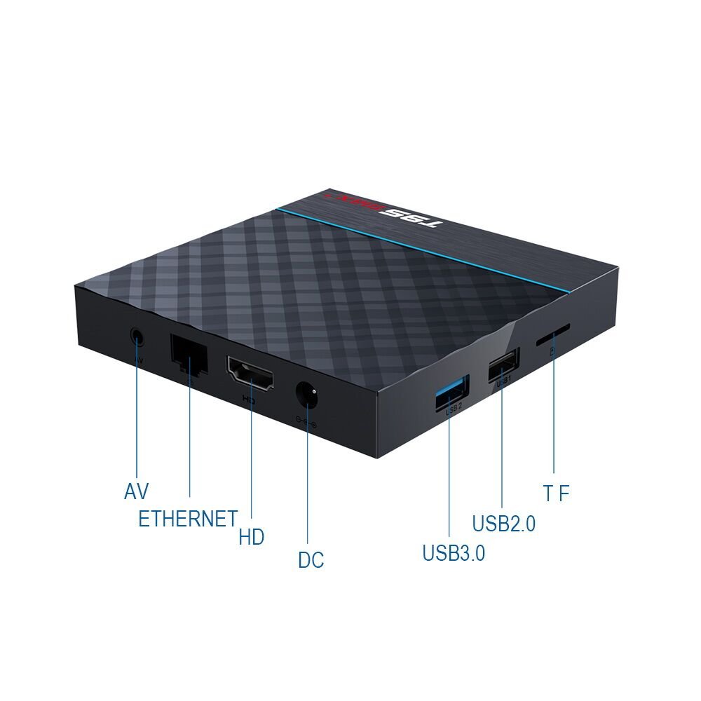 Lemax T95 Max+ 4GB 32GB Amlogic s905x3 Android 9.0 8k TV BOX with TF Card Slot supportOEM&ODM Set Top Box