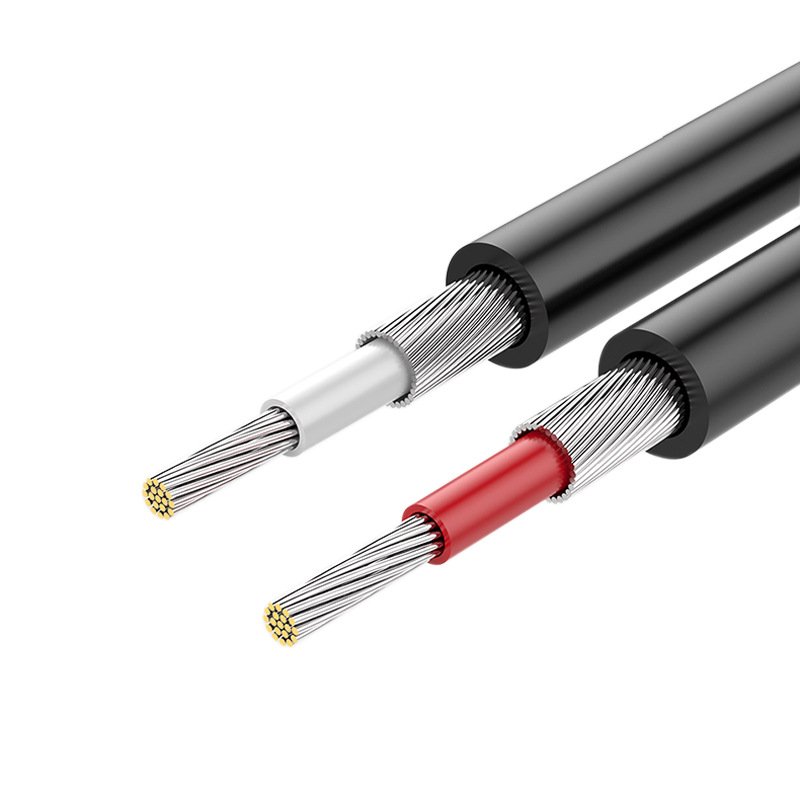Aluminum alloy head thickened all copper core audio cable RCA double lotus TV set-top box audio signal cable