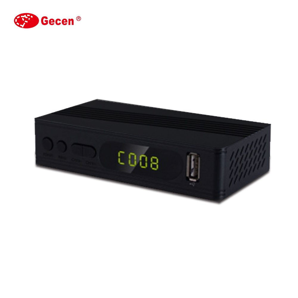DVB T2 factory price good quality auto biss receiver mini dvb t2 receiver HD set top box