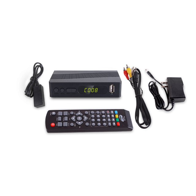 DVB T2 factory price good quality auto biss receiver mini dvb t2 receiver HD set top box