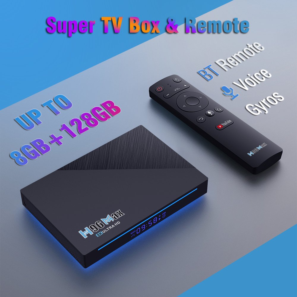 Original Factory Hot Sell H96 MAX RK3566 Tv Box Dual Wifi 2.4G/5G Media Player Smart Set Top Box