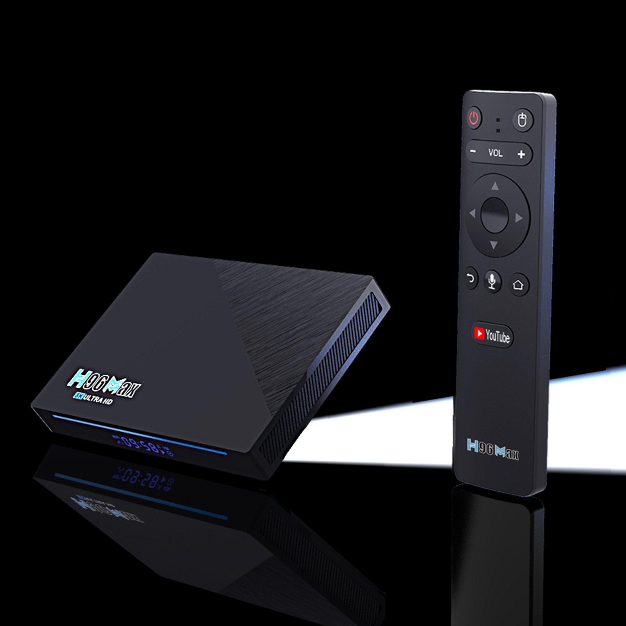 Original Factory Hot Sell H96 MAX RK3566 Tv Box Dual Wifi 2.4G/5G Media Player Smart Set Top Box