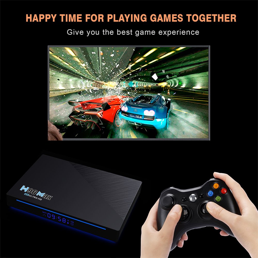 Original Factory Hot Sell H96 MAX RK3566 Tv Box Dual Wifi 2.4G/5G Media Player Smart Set Top Box