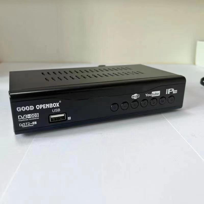 Hot selling DVB T2+C H.264 digital set-top box Russia Central Asia Ukraine Africa Europe T2 RECEIVER
