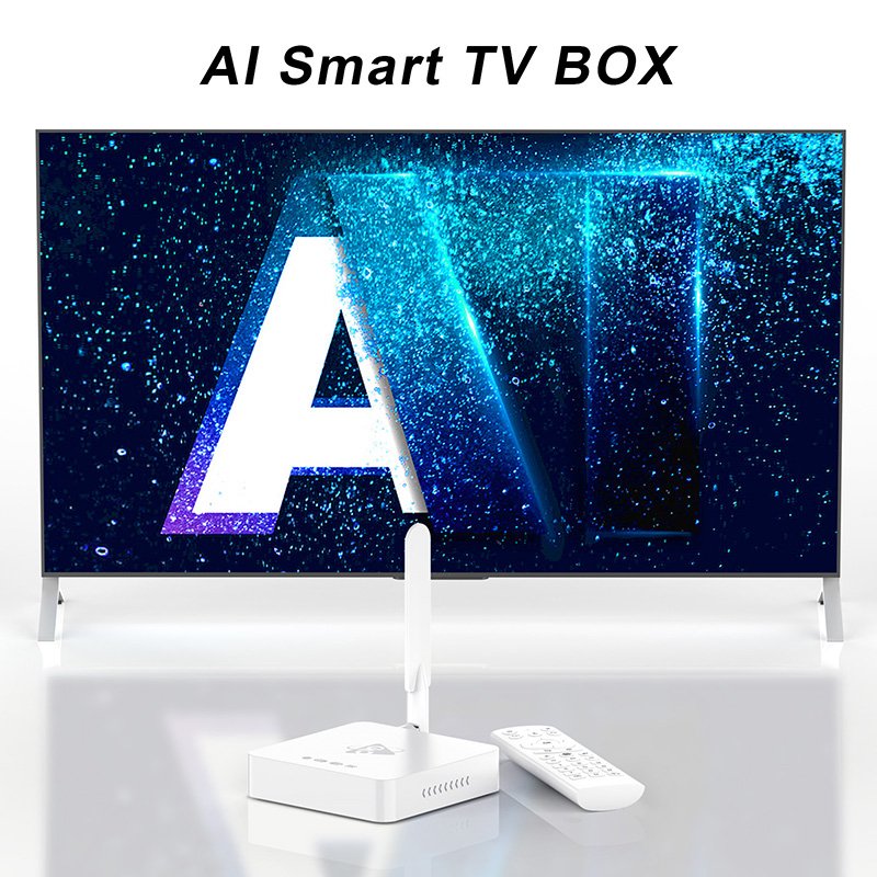 Newest AI TV BOX H96 MAX M12 Android 11 Amlogic S928X 8K AV1 Wifi 6 Upgrade 720p/1080p Video to 4K Set Top Box