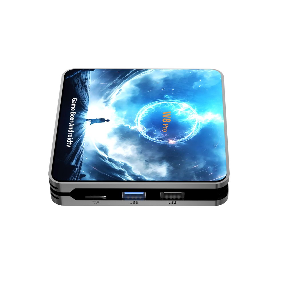 Android14 W8 PRO Entertainment TV Box H313 Dual System Game Console Support 6K Video Playback 3D Multi-function Set Top Box