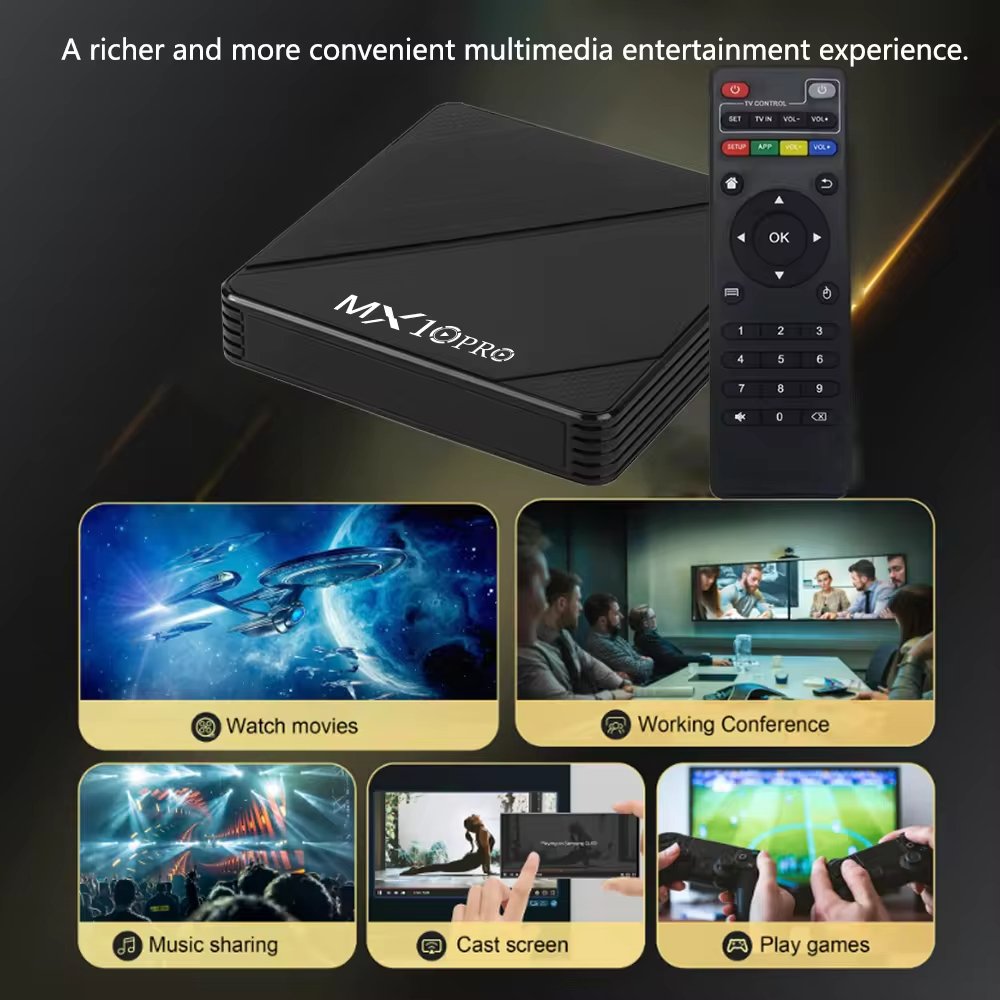 Android Smart TV Box Quad Core 1GB 8GB MXG PRO Set Top TV Box RK3229 5G WIFI Set Top TV Box Android 4K High Quality